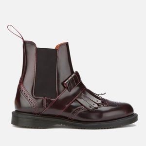 RARE Doc Martens Arcadia Leather Kiltie Chelsea Boots